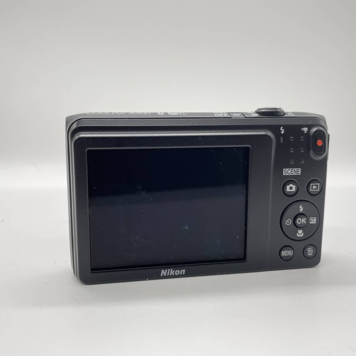 【簡易動作確認済】Nikon coolpix A300 BLACK　コンデジ　デジカメ　デジタルカメラ　シャッター&フラッシュ動作OK_画像5
