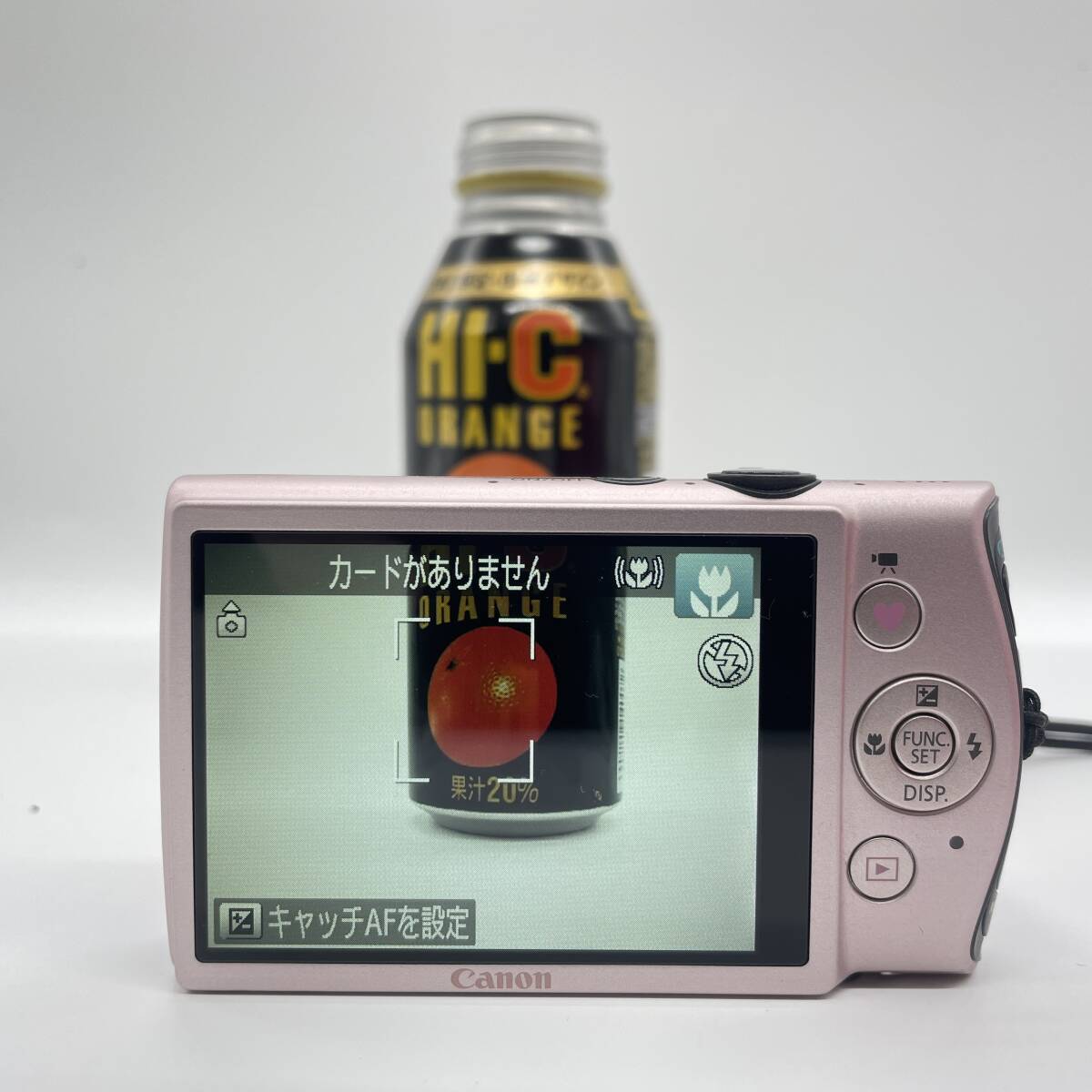【動作確認済】Canon IXY 600F サマンサタバサプチチョイス チャーム付 コンデジ　デジカメ　デジタルカメラ　シャッター&フラッシュ動作OK_画像3