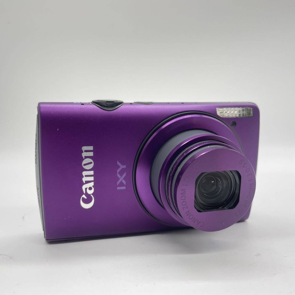 【動作確認済】CANON IXY 600F purpleコンデジ　デジカメ　デジタルカメラ　シャッター&フラッシュ動作OK HS キャノン IXY 600F _画像2