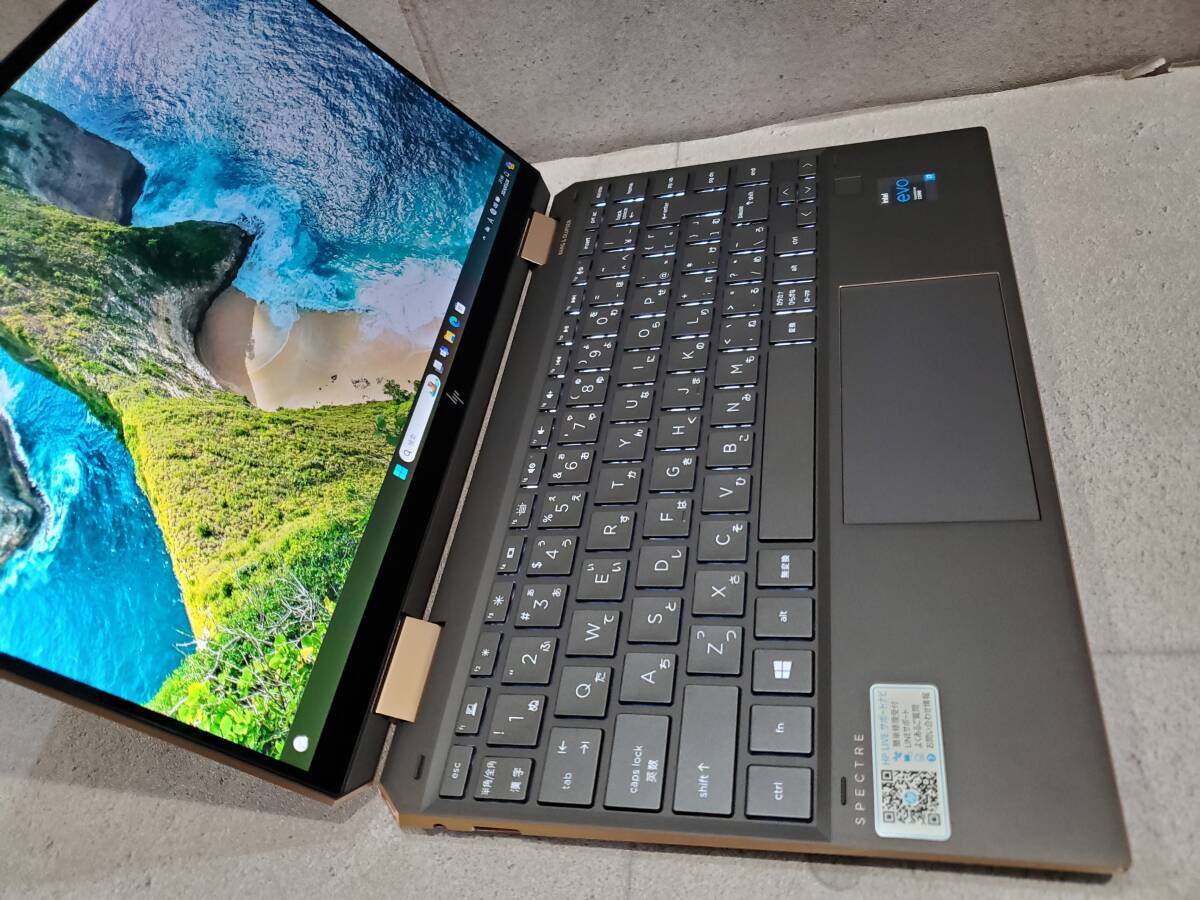 HP Spectre x360 13-aw2141TU / Core i7-1165G7 / 512GB+Optane H10 / 16GB / Windows11 Homeの画像6