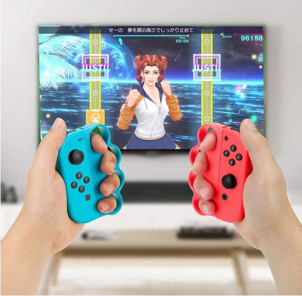 フィットボクシング コントローラーグリップ Switch ジョイコン