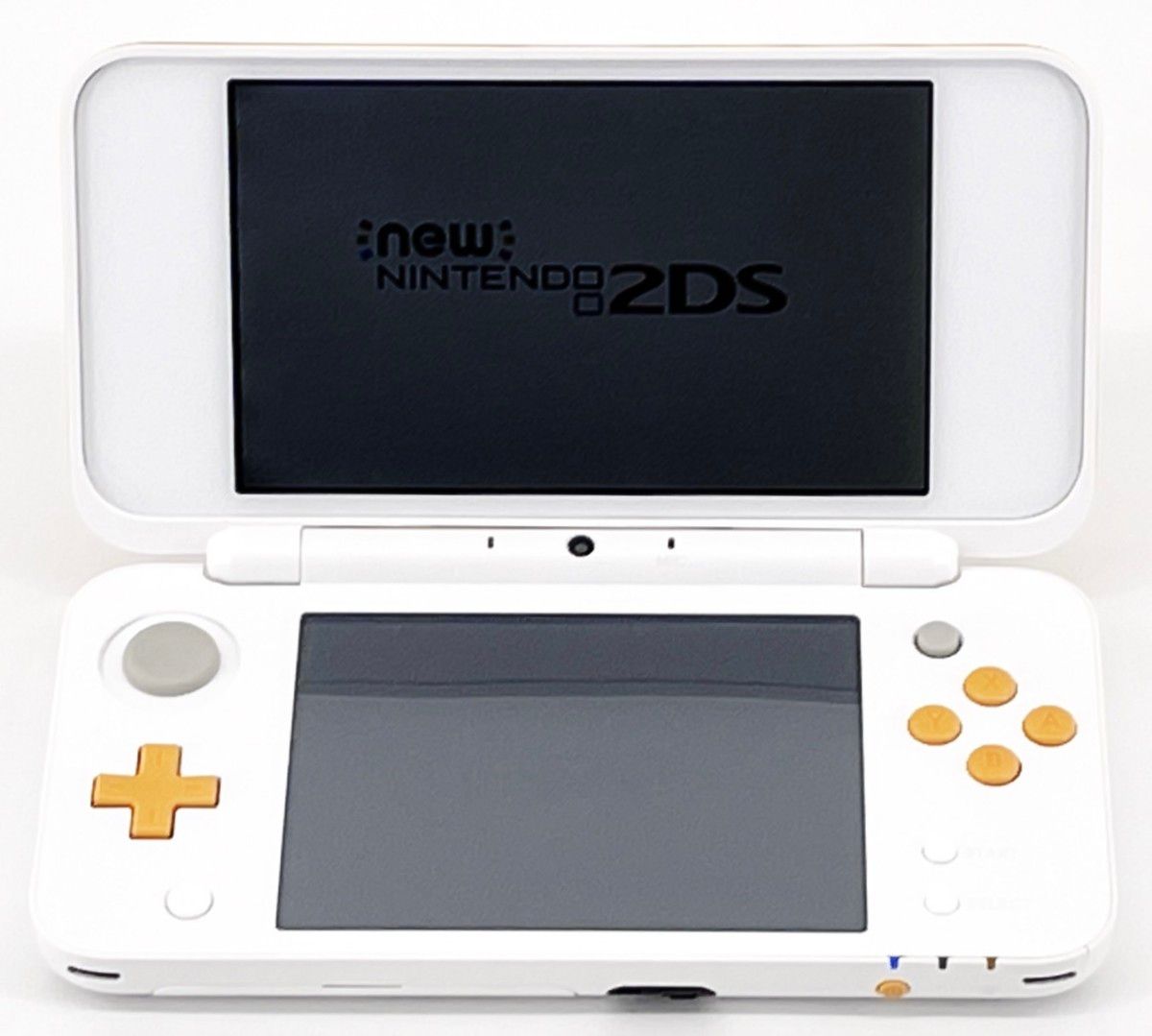 中古ゲーム機  New ニンテンドー2DS LL ホワイト×オレンジ