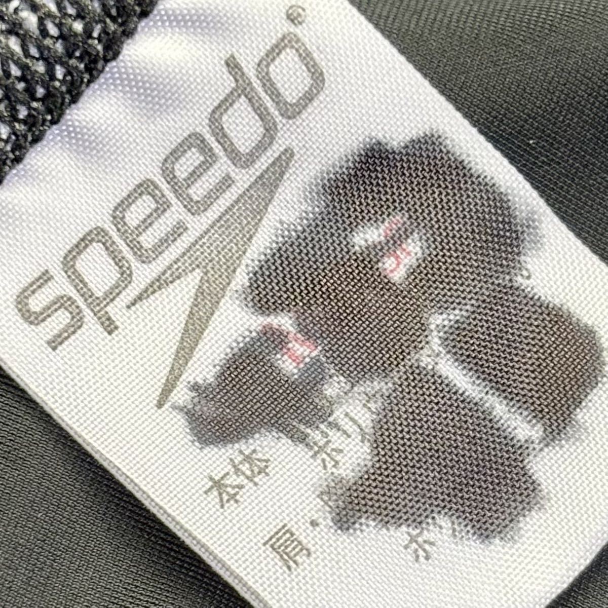 SPEEDO ハイカット 競泳水着 Mサイズ SPEEDO アクアブレードΣ☆ シグマスター うろこ模様 スピード MIZUNO ミズノの画像9