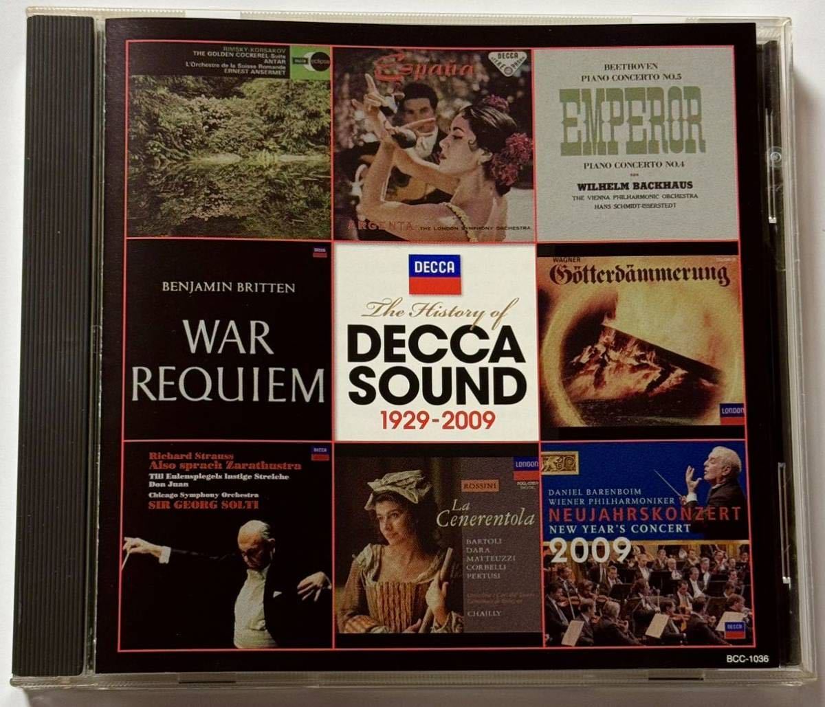 （非売品）「デッカ８０年　栄光の歴史」The History of DECCA SOUND 1929-2009 NOT FOR SALE_画像1