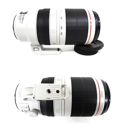 【日本製】Canon キャノン 望遠ズームレンズ EF100-400mm F4.5-5.6L IS Ⅱ USM EF100-400 LIS2 動作品 共箱 ケース 付属品 002-16-L1_画像4