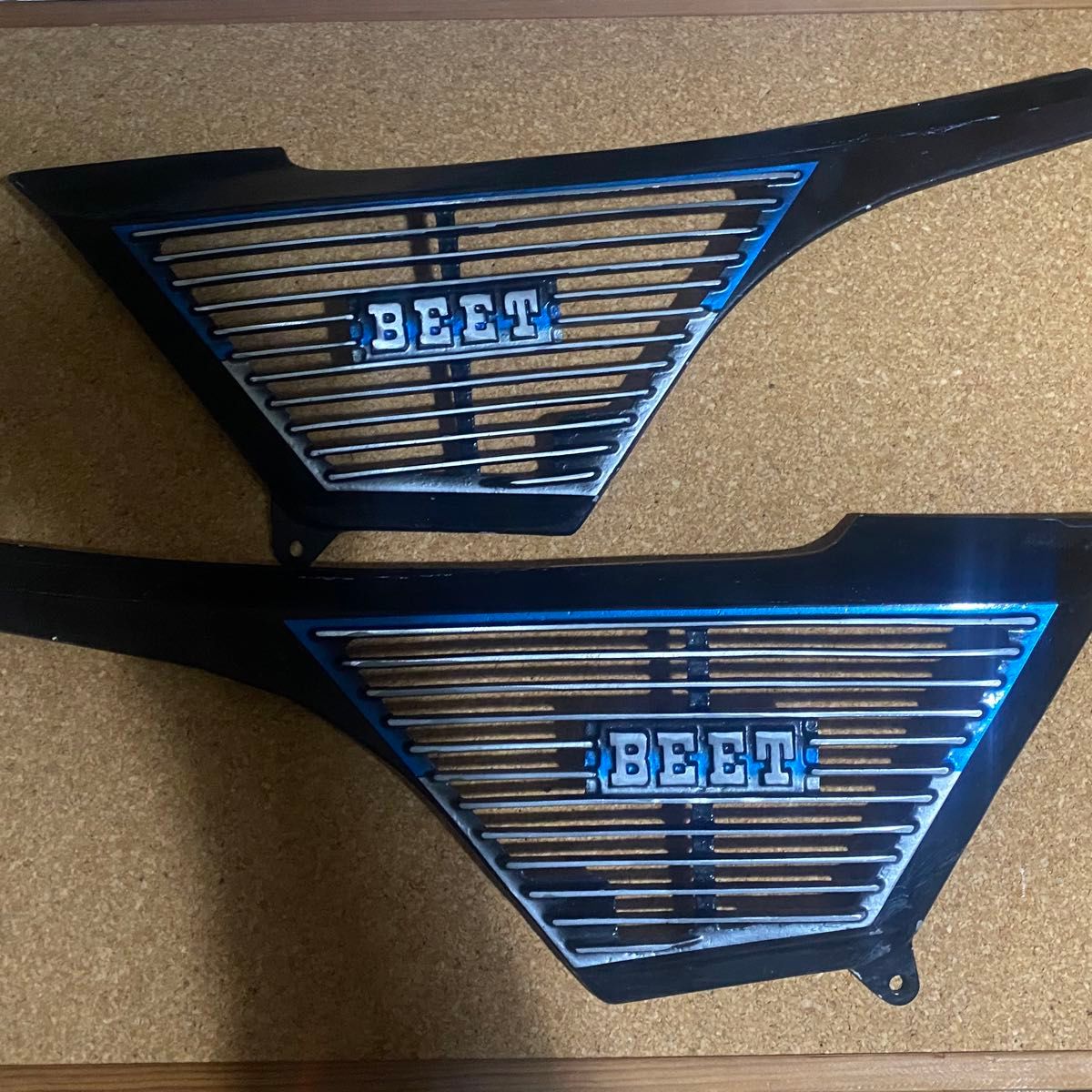Z400GP BEET アルフィンカバー 旧車 単車 カクタン サイドカバー Z400GP BEET アルフィンカバー 旧車 単車 カクタン サイドカバー