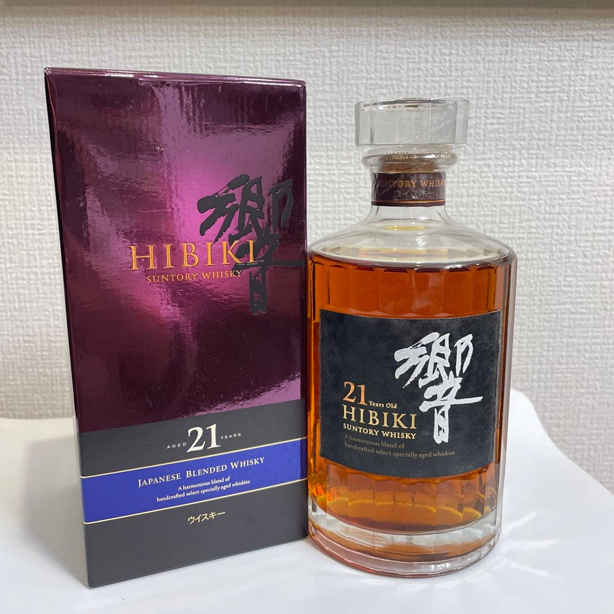 サントリーウイスキー 響21年 700ml　箱付き　未開封 SUNTORY HIBIKI