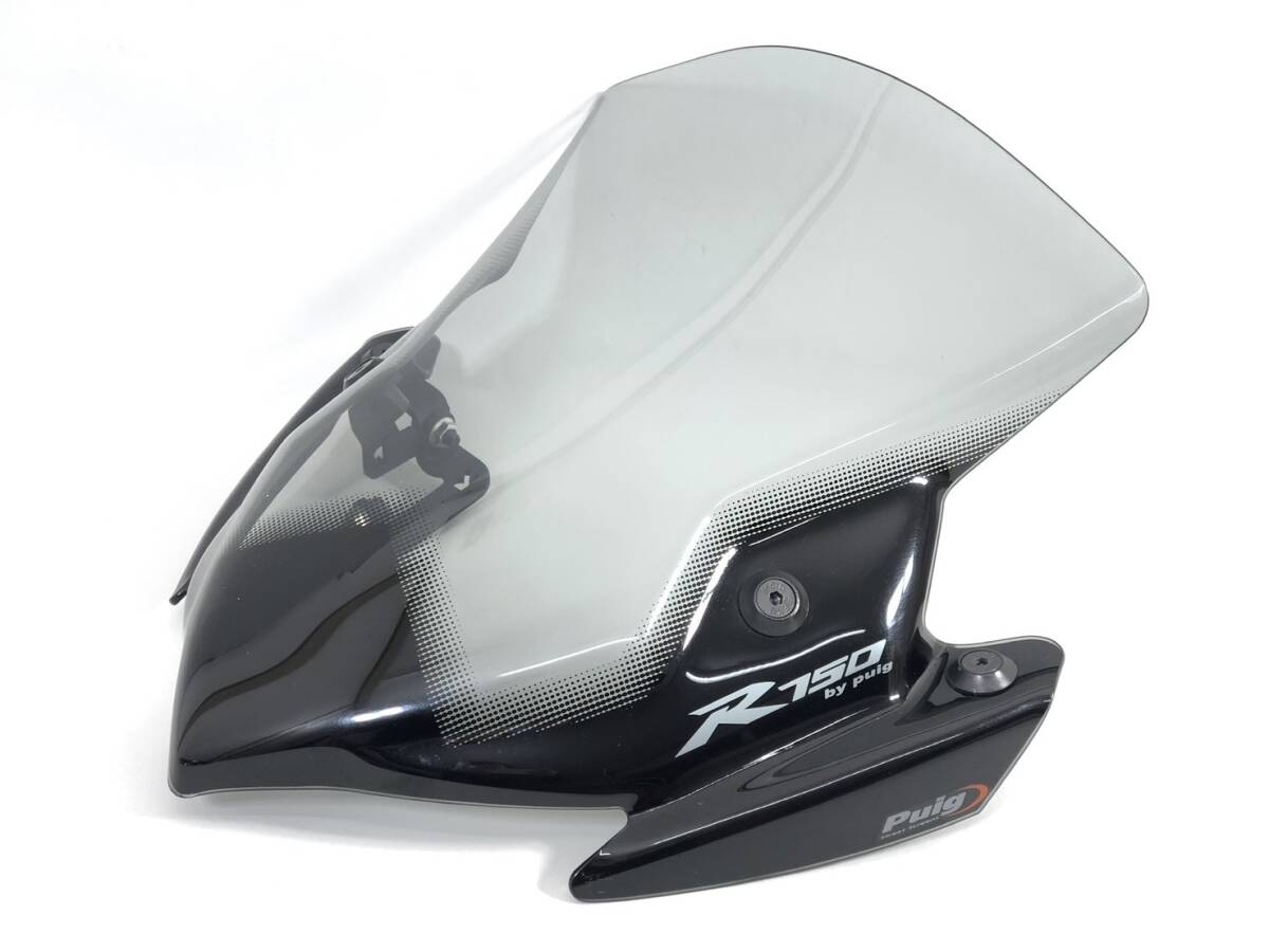 N27 美品 Puig プーチ ニュージェネレーション NK スクリーン GSR750 全年式 スズキ バイク カウル 外装 ウインドシールド_画像1