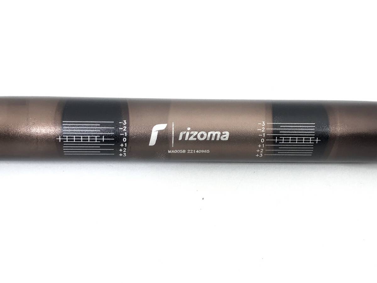 N29 汎用 rizoma リゾマ アルミ テーパー ハンドルバー MA005 φ29mm スズキ GSR750 ドゥカティ モンスター ハイパーモタード トリプルの画像5