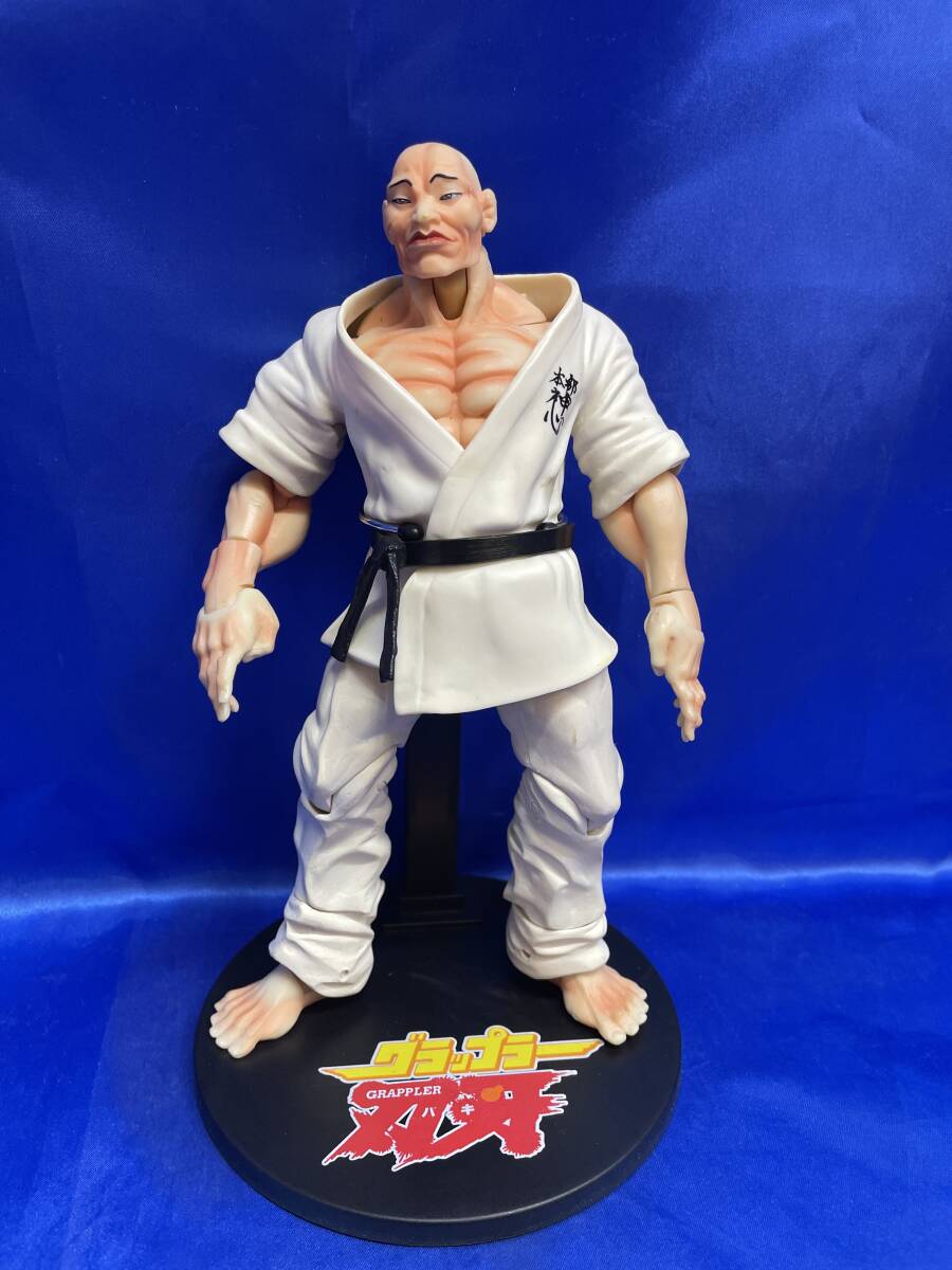 【ジャンク 4体セット】グラップラー刃牙 アクションフィギュア BAKI THE GRAPPLER ACTION FIGURES 愚地独歩 花山薫 範馬勇次郎 範馬刃牙の画像5