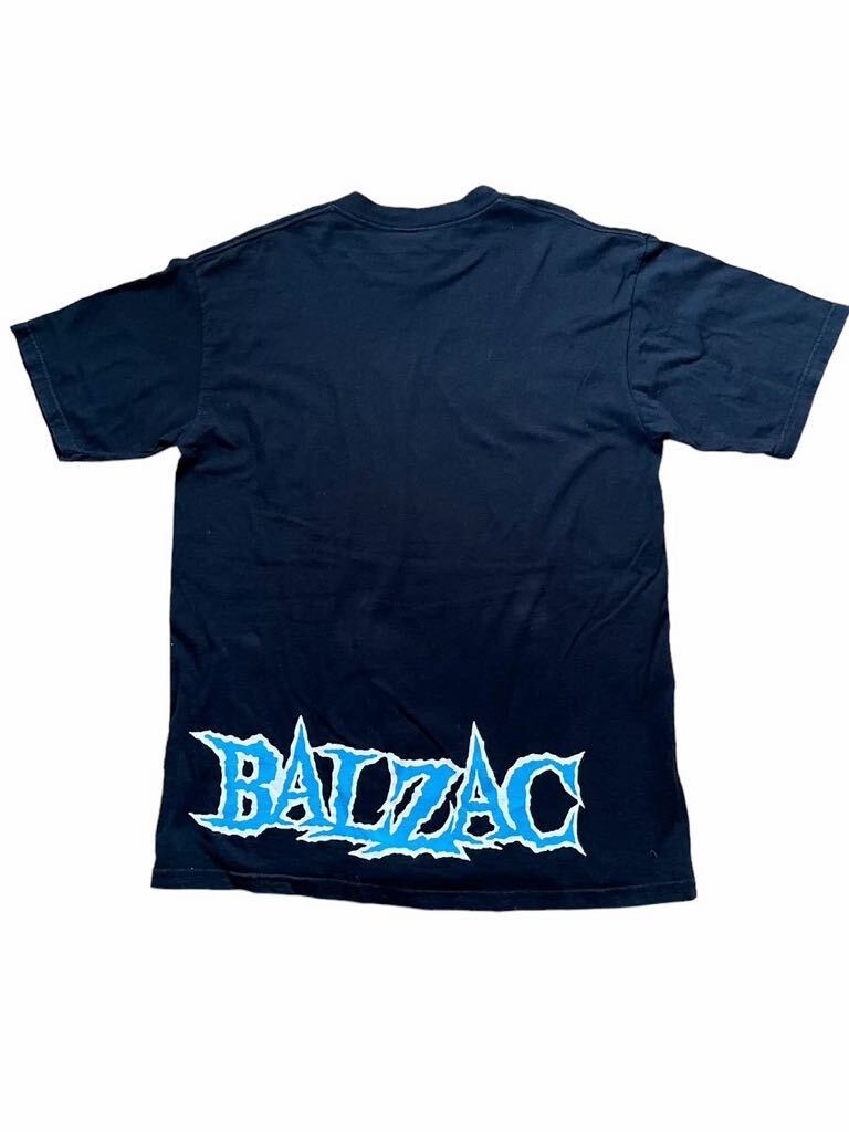 ●●us製 UNITED SPORTS BALZAC バルザック ロック バンド T サイズL 黒ブラック●●の画像5