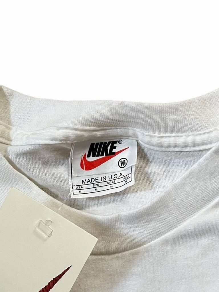 ●●vintage us製 old NIKE ナイキ チャレンジコート T サイズM 未使用デッドストック●●の画像5