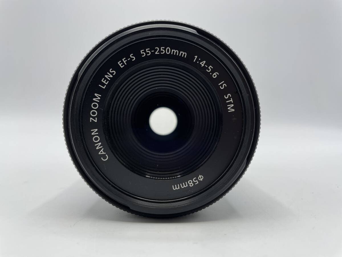 【美品】CANON / キャノン EOS kiss X7i / EF-S 18-55mm 1:3.5-5.6 IS STM / EF-S 55-250mm 1:4-5.6 IS STM / 充電器【MDR003】_画像8