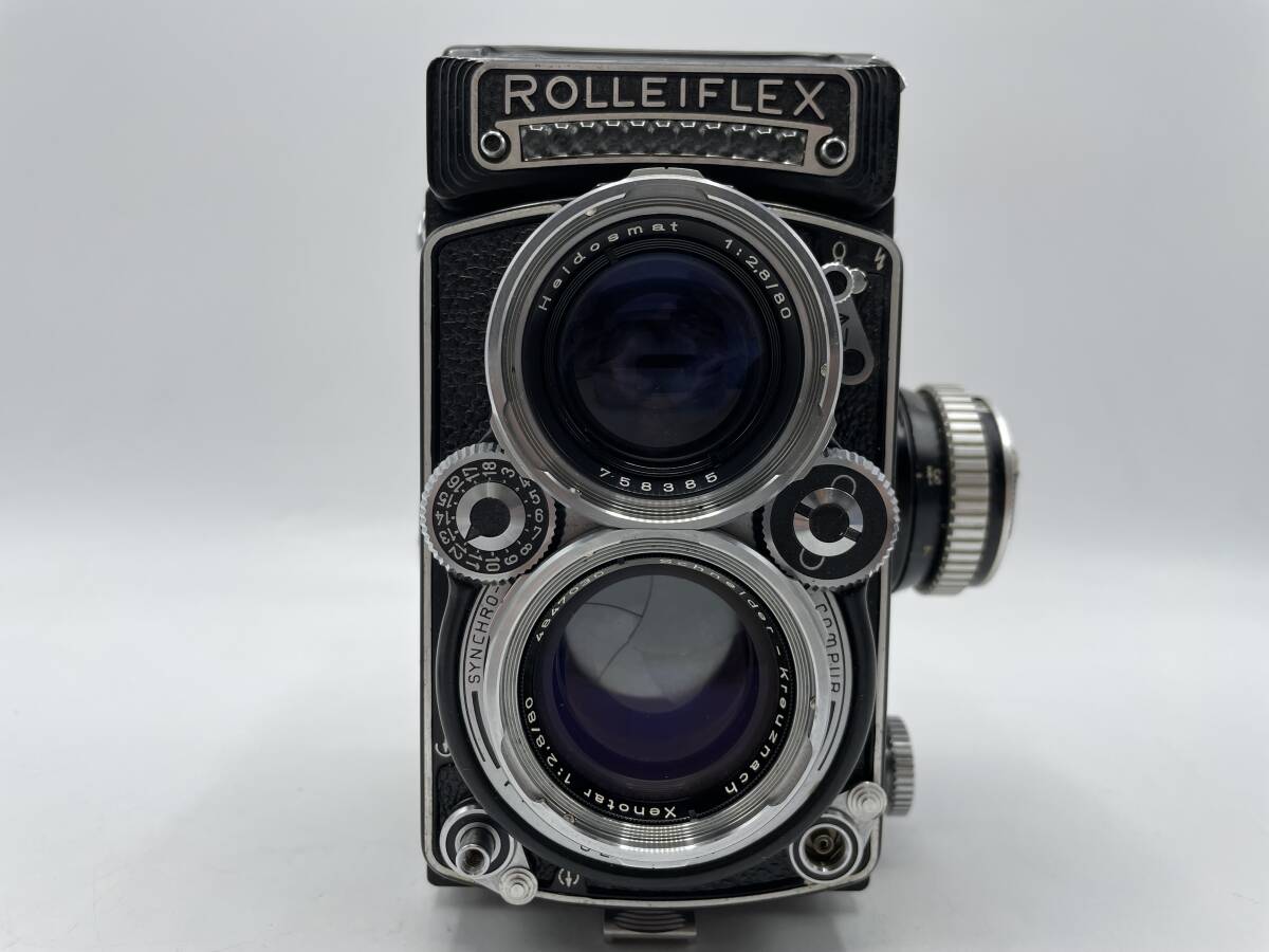 Rollei / ローライ ROLLEIFLEX 2.8E / Xenotar 1:2.8 80mm / 二眼レフカメラ【MDR029】_画像2