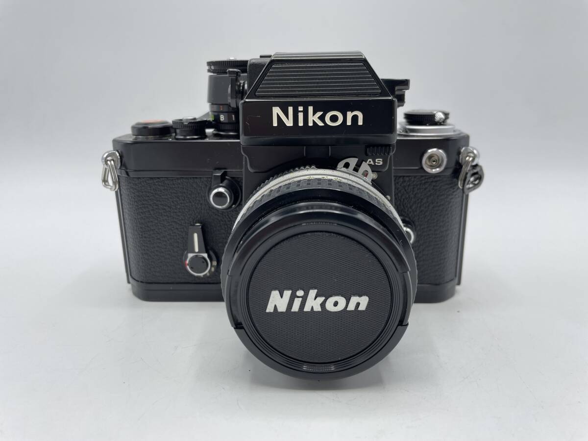 【良品】Nikon / ニコン F2 フォトミックAS DP-12 ブラック / NIKKOR 50mm 1:1.8【MDR034】_画像1