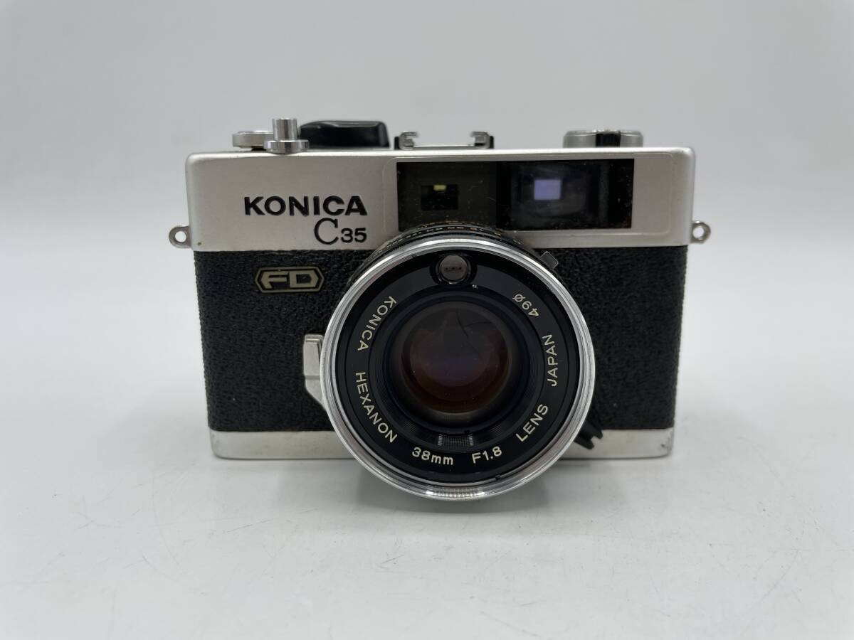 KONICA / コニカ C35 FD / HEXANON 38mm F1.8 / レンジファインダー【NIHM085】_画像1