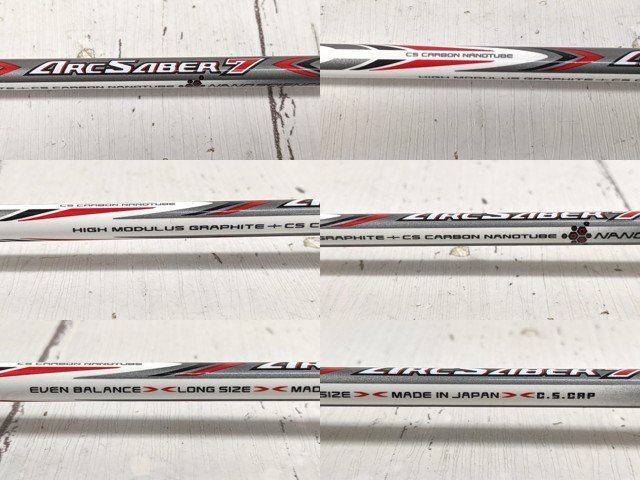 【2yt091】バドミントンラケット YONEX ヨネックス ARCSABER 7 アークセイバー 7◆b75_画像2