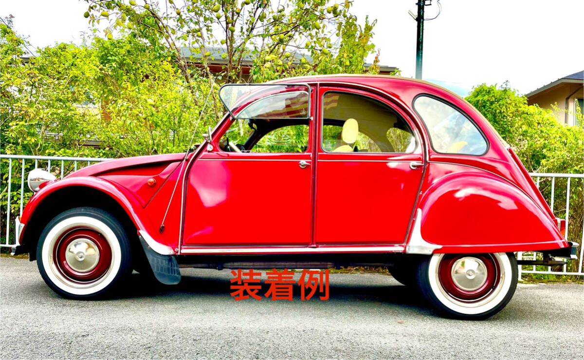 シトロエン2CV：ホイールリング（４本セット＋1）_画像10