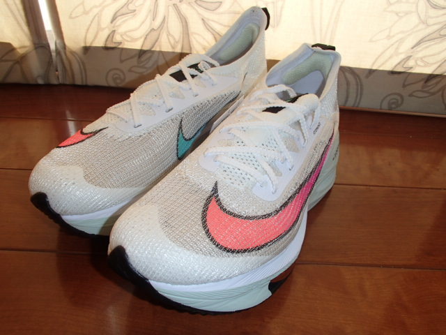 NIKE AIR ZOOM ALPHAFLY NEXT% Nike zoom Alpha fly next % C19925 300 HYPER TURQ/WHITE-BLACK new goods unused goods 27.0 cm US9.0