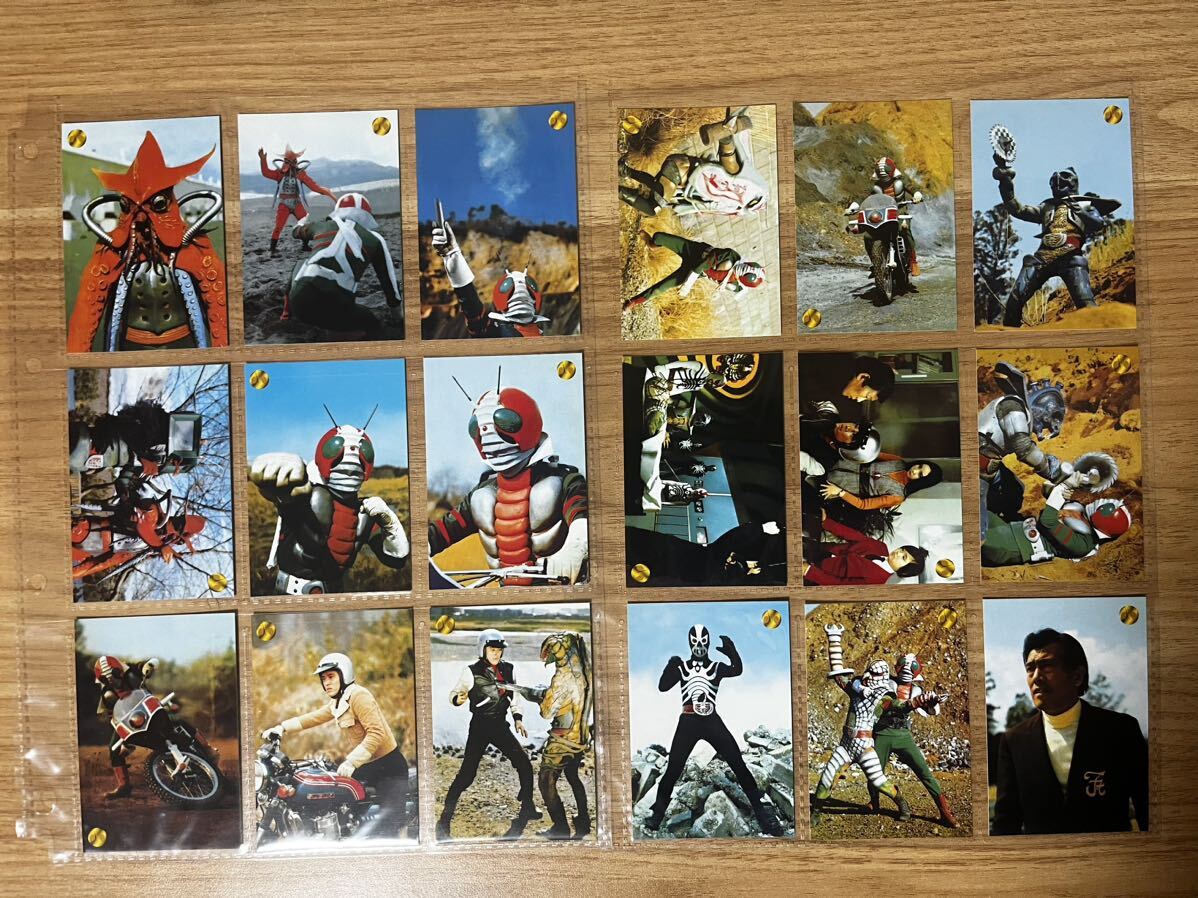 カルビー 仮面ライダーV3 チップスカード (2004 復刻版) ダイジェスト版 全72種 フルコンプの画像3