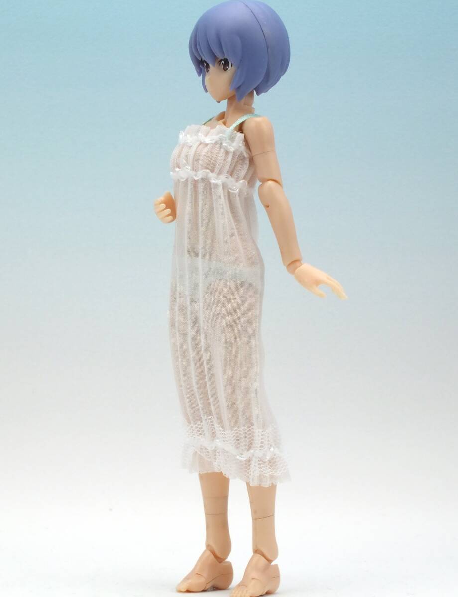 【神姫工房】Relux Style: ナイティセット Frilly negligee "PG" メガミデバイス用 1/12 ドール服_画像5