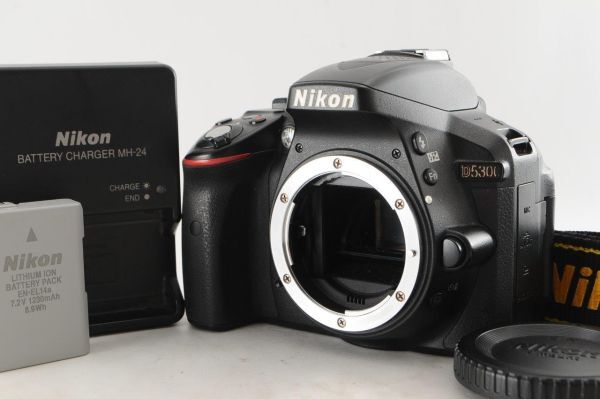 [美品] Nikon ニコン D5300 デジタル一眼レフカメラ #1112
