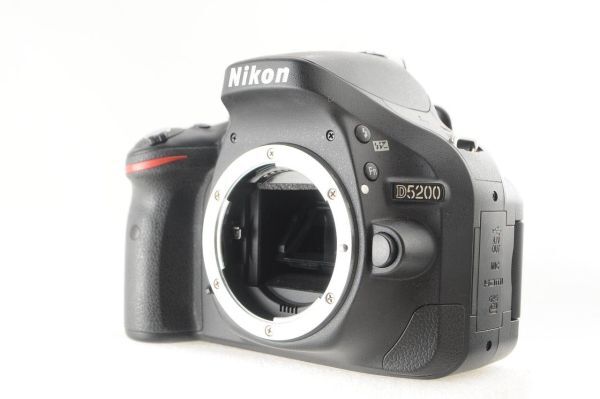 [美品] Nikon ニコン D5200 + 18-55mm レンズ #1045AB_画像3