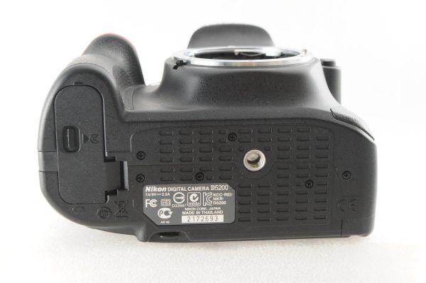 [美品] Nikon ニコン D5200 + 18-55mm レンズ #1045AB_画像8