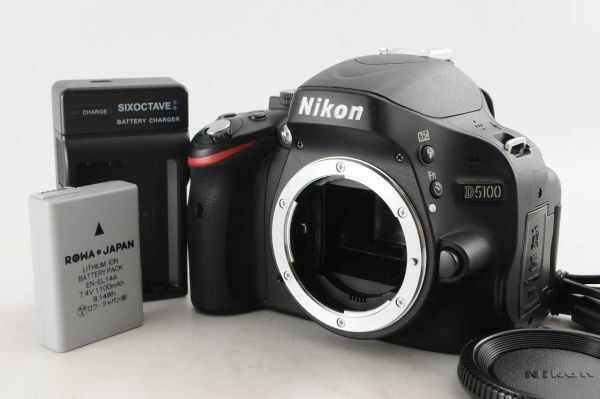 [美品] Nikon ニコン D5100 デジタル一眼レフカメラ #1187_画像1