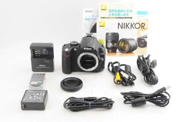 [美品] Nikon ニコン D5000 デジタル一眼レフカメラ #1201