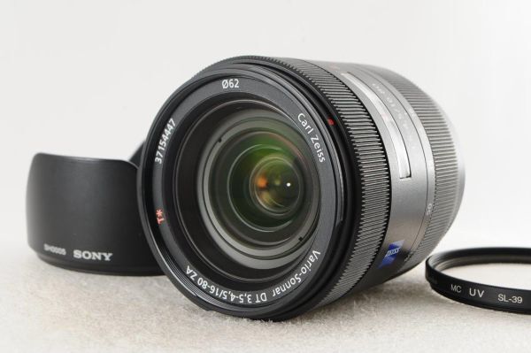 [美品] SONY ソニー Carl Zeiss Vario-Sonnar T* DT 16-80mm F/3.5-4.5 ZA #1230