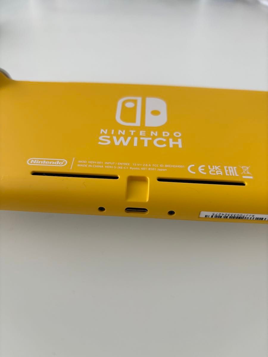 Nintendo Switch Lite 任天堂 イエロー　美品