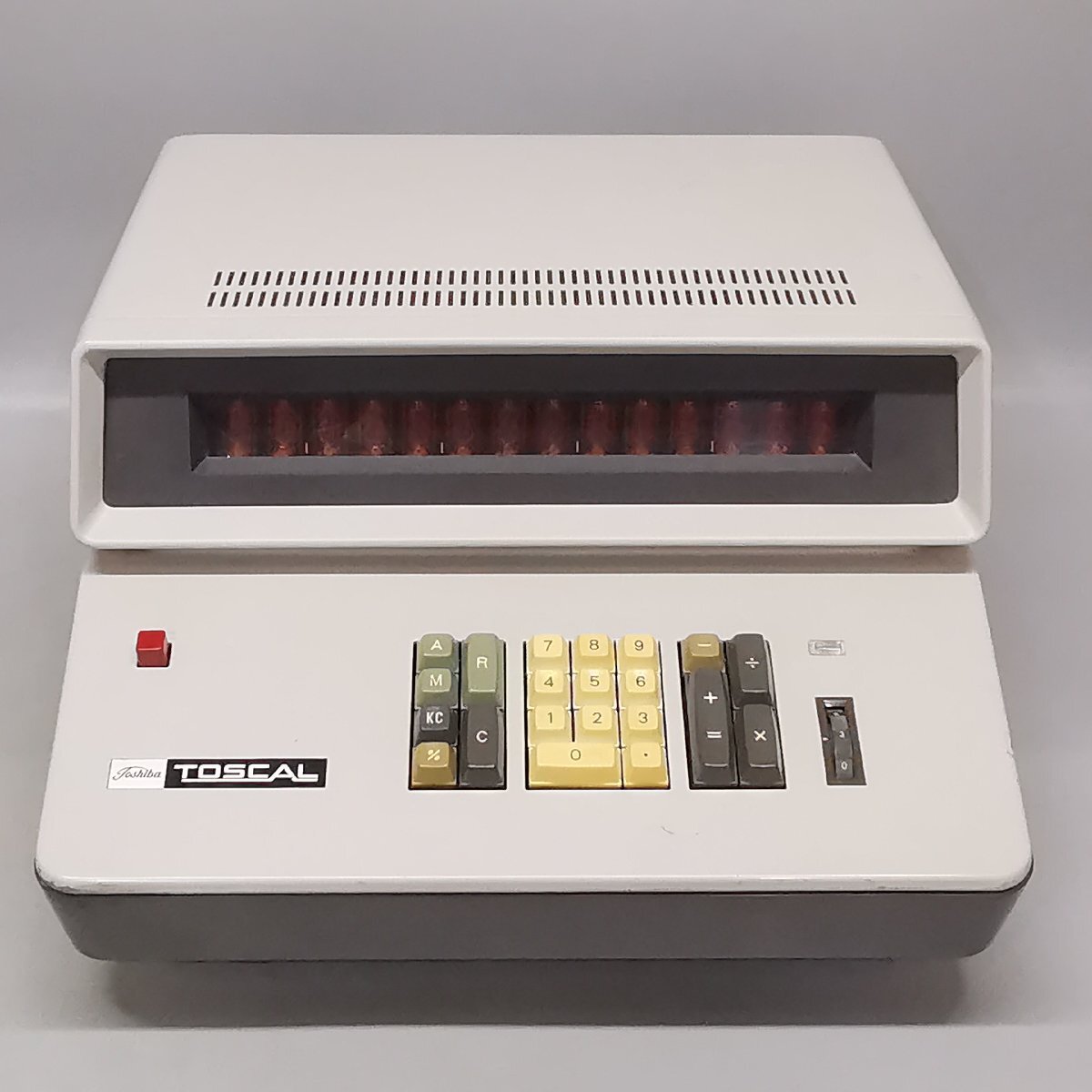 ヴィンテージ TOSHIBA 東芝 電卓 TOSCAL トスカル BC-1411 1966年製 昭和レトロ アンティーク 家電 現状品 Z5240の画像1