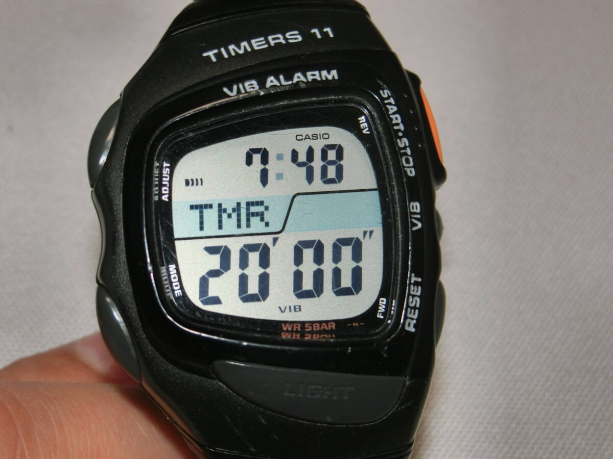 CASIO SPORTS PHYS TIMERS11 RFT-100　サッカー　レフリー　審判用　入手困難_画像1