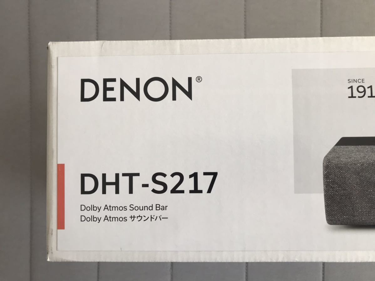 【新品未使用品】サウンドバー DENON DHT-S217_画像2