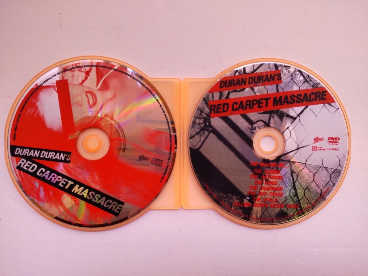 【盤のみ】DURAN DURAN『RED CARPET MASSACRE』初回限定盤 DVD付き