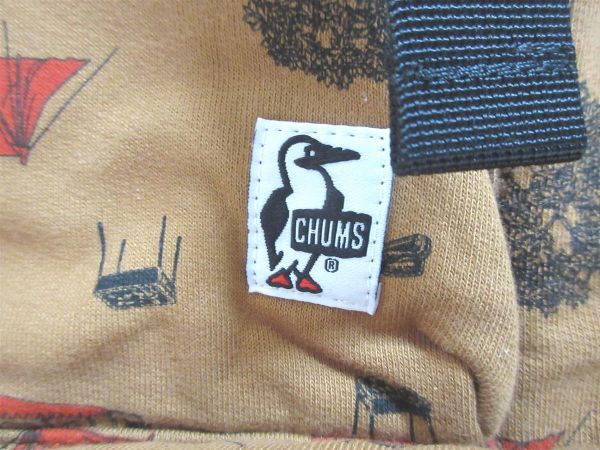 CHUMS/チャムス/リュック/バックパック キャンプ柄 未使用 タグ付　縦45㎝×横40㎝【M0305】(T)_画像3