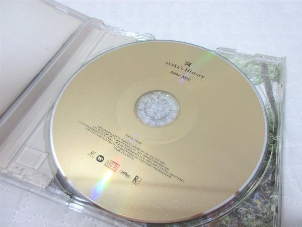 CD 絢香 ayaka's History 2006-2009 WPCL-10744【M0324】(P)の画像2