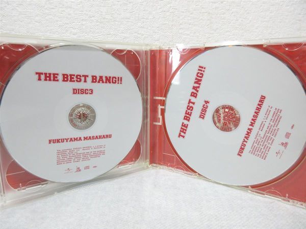 CD 福山雅治 THE BEST BANG!!(初回限定盤) 4枚組【M0320】(P)_画像3