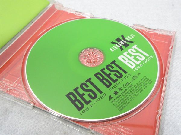 CD 吉川晃司 / BEST BEST BEST 1996-2005 TKCA-72850【M0313】(P)_画像2