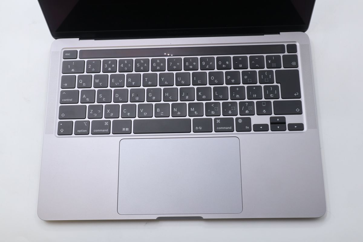 ★☆全額返金保証！最速発送！【MacBook Pro 2022 13インチ M2 /8GB /512GB スペースグレイ 充放電35回 】★☆（202402-17572-PCkaitori）_画像3