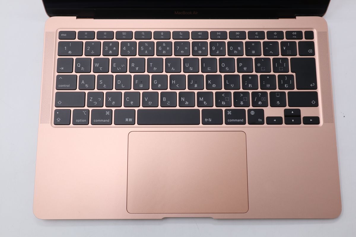 ★☆全額返金保証！最速発送！【MacBook Air 2020 M1 /8GB /256GB ゴールド 動作確認済】★☆（202403-17796-PCkaitori）_画像3