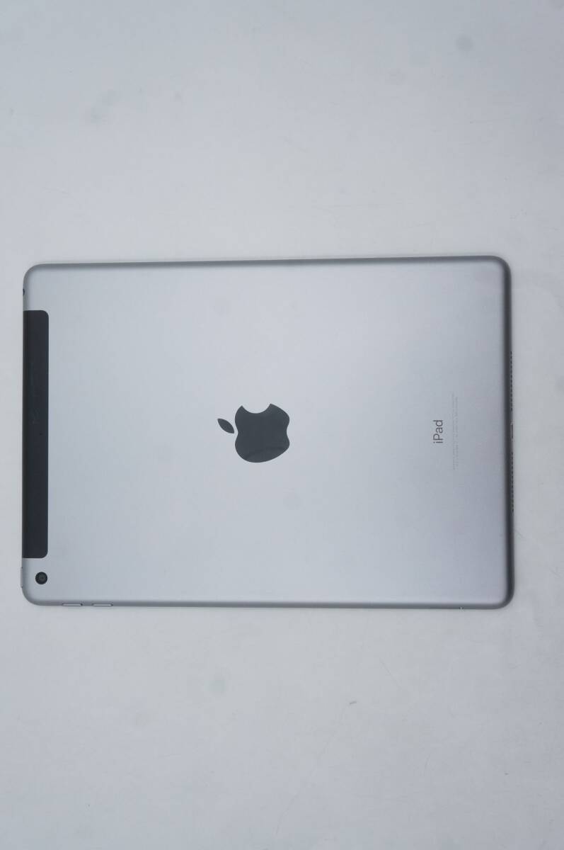 ★全額返金保証！最速発送！【iPad 第6世代 Wi-Fi+Cellular MR6N2J/A 32GB スペースグレイ Softbank 白ロム】★（202402-17256-PCkaitori）_画像1