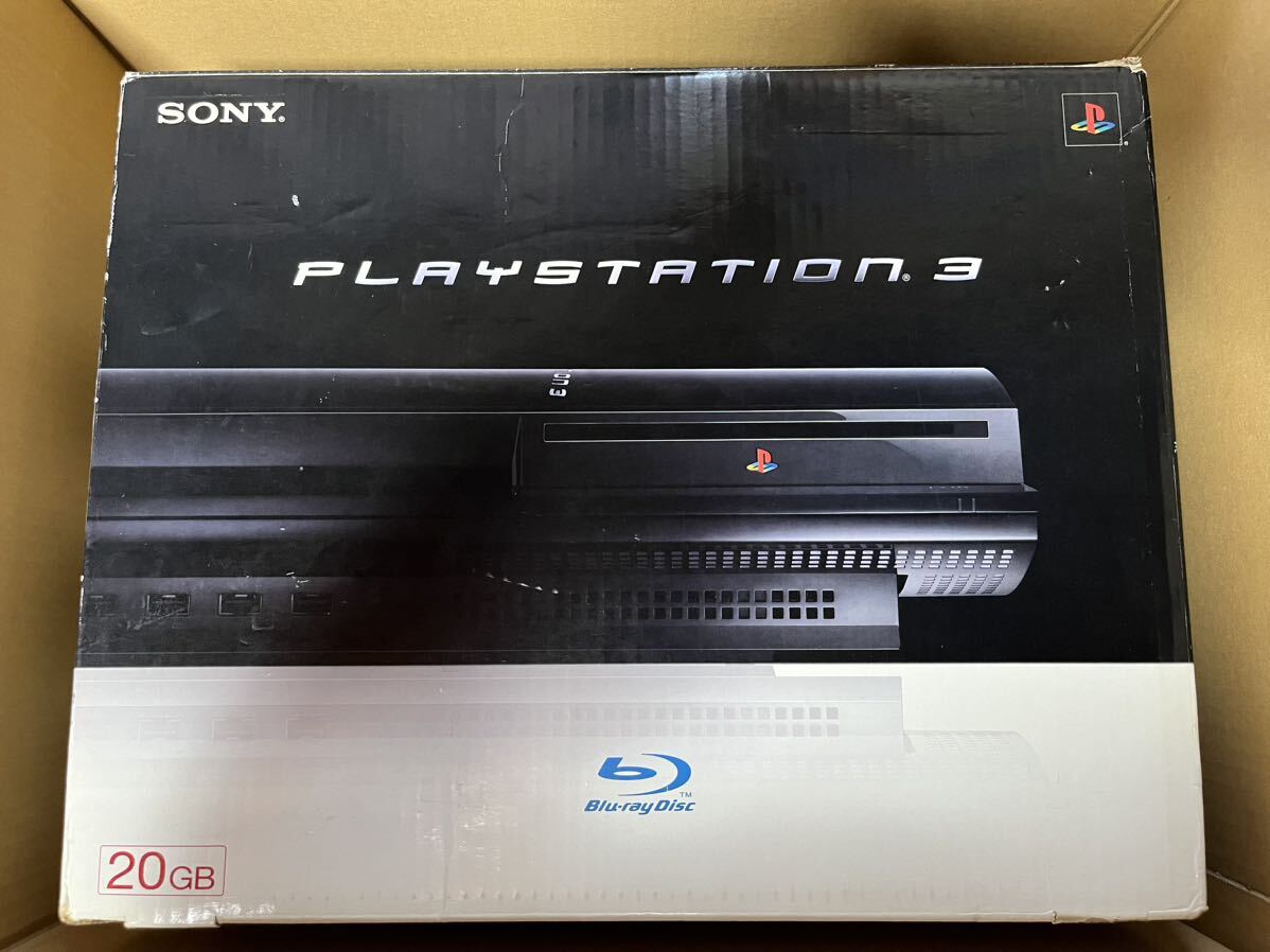 ps3 本体　20GB パチスロソフト付き　ドラクエ　ps2ゲーム出来ます！　セット品です！　北斗の拳　鬼浜　キングパルサー　吉宗　猪木　他_画像1