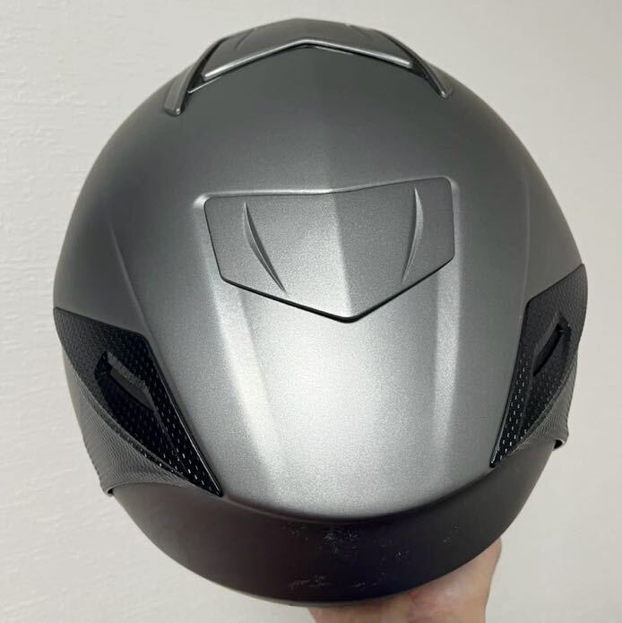 SHOEI ジェットヘルメット J-FORCE IV J-FORCE 4　ジェイ-フォースフォー マットディープグレー サイズ L 外装 傷ほぼ無し 美品 レアカラー_画像5