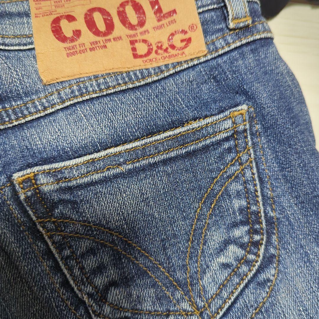 D&G/DOLCE&GABBANA/ Dolce & Gabbana / Dolce&Gabbana / Denim / джинсы /24/COOL/TIGHT/D&G Logo вышивка входить топ есть / комплект 