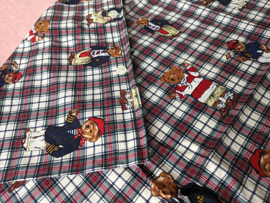 廃盤入手困難 RALPH LAUREN ラルフローレン ポロベア柄 廃盤入手困難 RALPH LAUREN ラルフローレン ポロベア柄