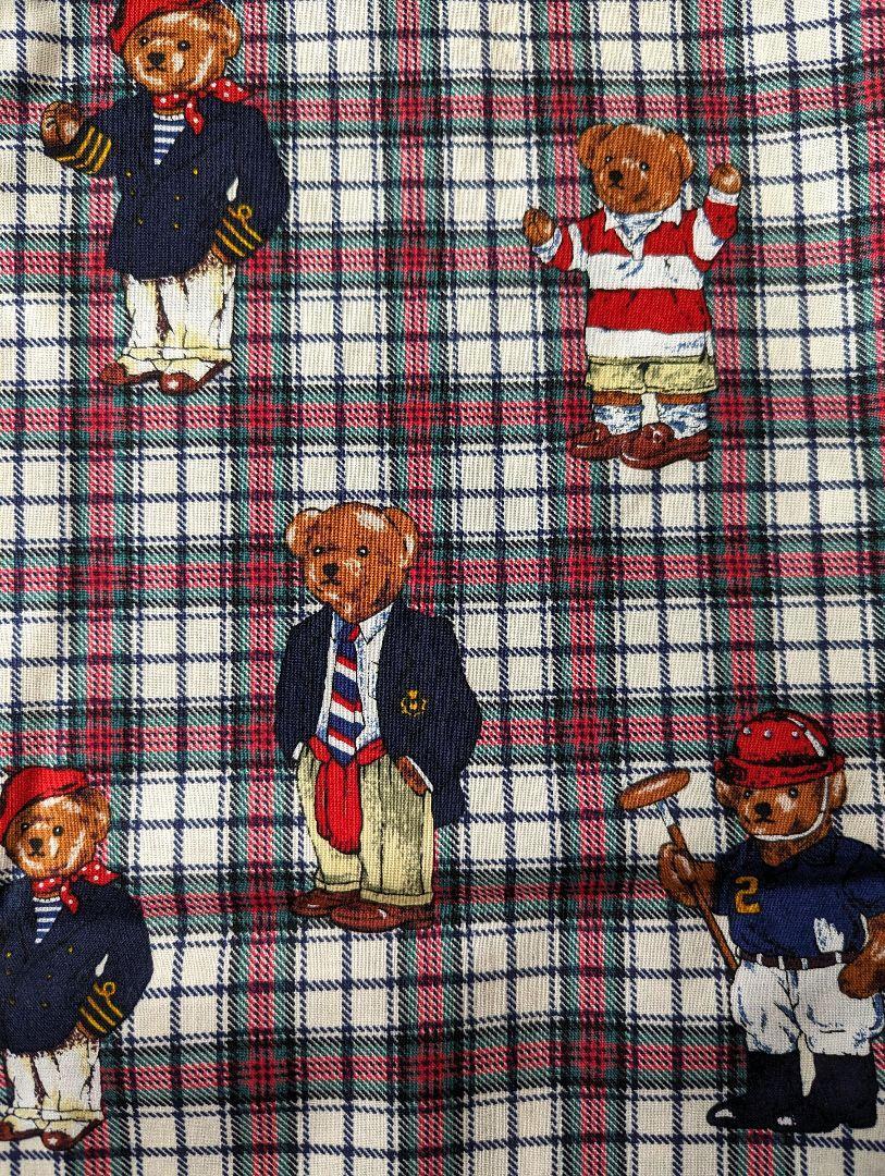 廃盤入手困難 RALPH LAUREN ラルフローレン ポロベア柄 廃盤入手困難 RALPH LAUREN ラルフローレン ポロベア柄