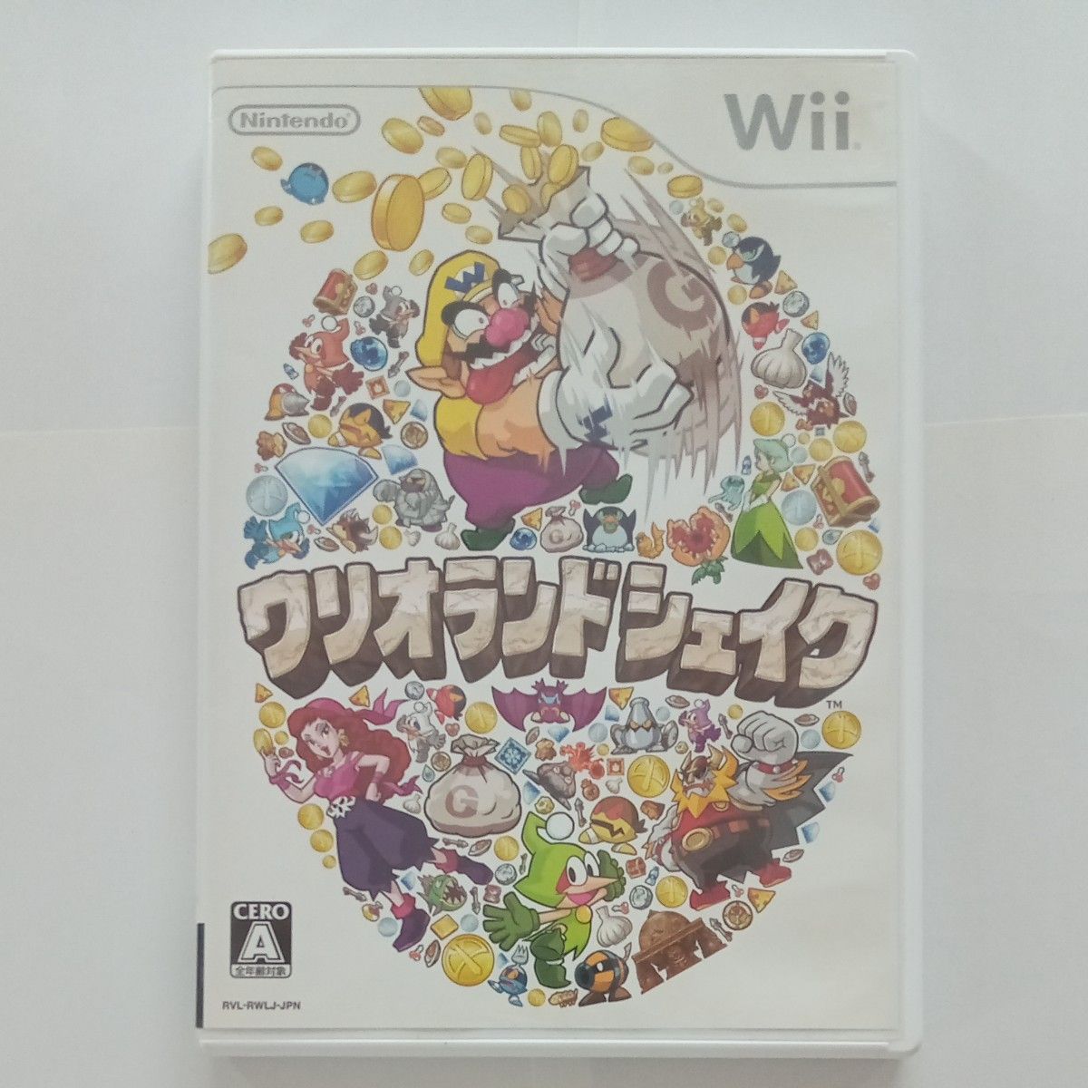 Wii ワリオランドシェイク ゲームソフト Wiiソフト wii