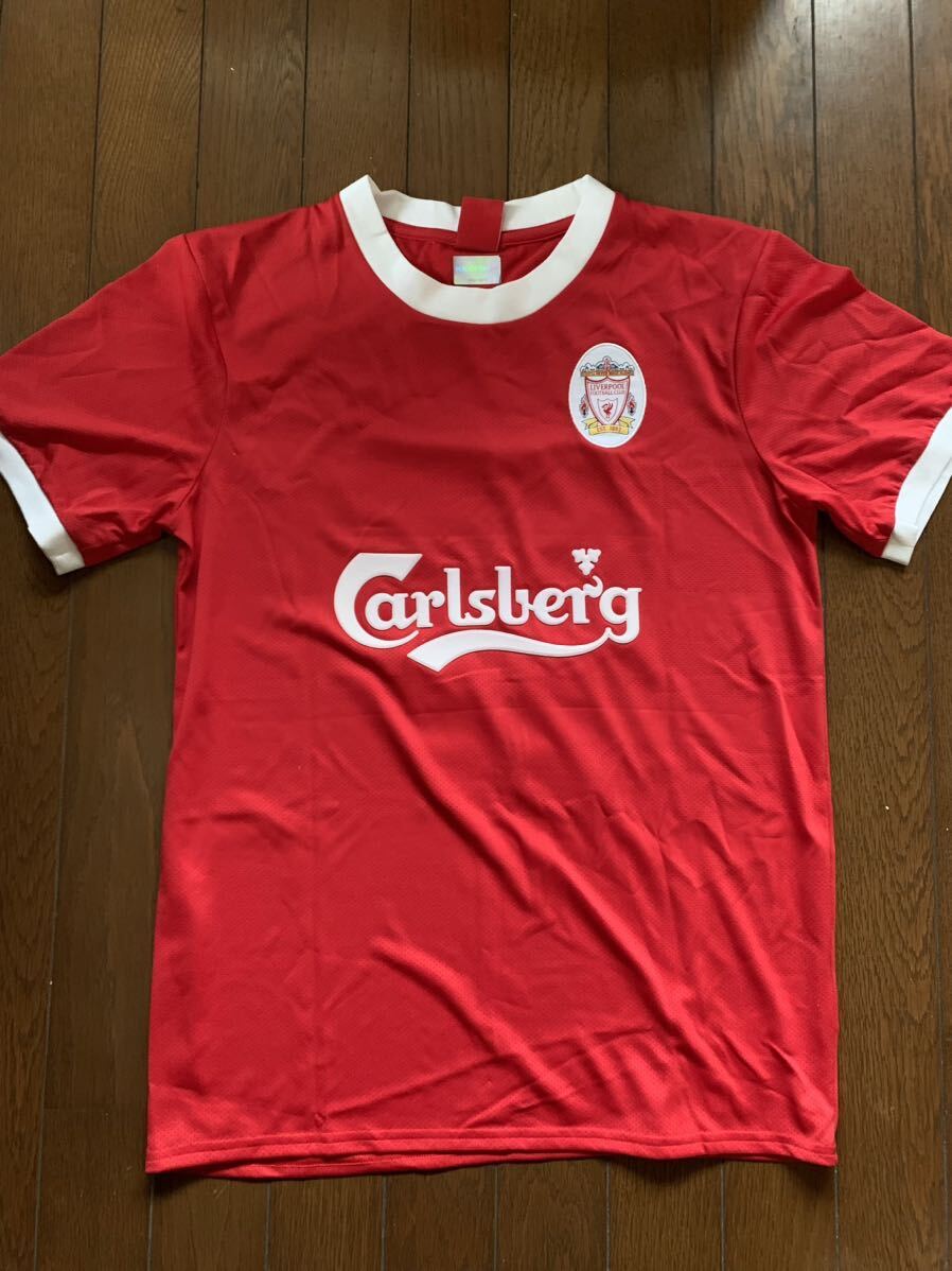 ICONS.com ポール・インス BACK SIGNED LIVERPOOL 1998 HOME SHIRTS リバプール サイン マンチェスター・ユナイテッド 元イングランド代表_画像3